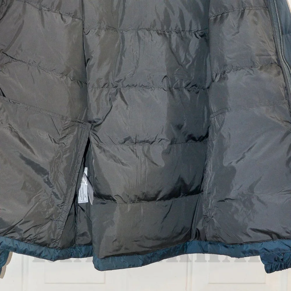 Eddie Bauer Men's Hooded Down Jacket, Gray - Picture 2 of 5